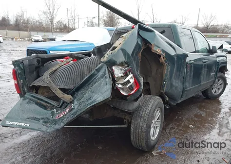 2015 GMC Sierra 1500 Sle из США, поврежденный, VIN 1GTV2UEC5FZ224220